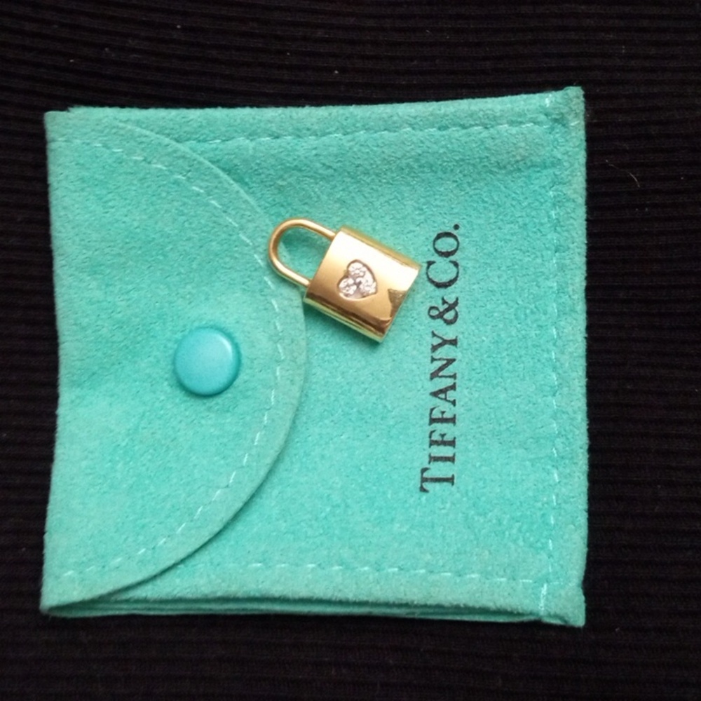 Tiffany & Co 18k Vintage Lock Charm